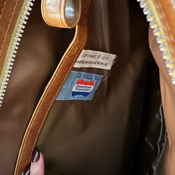 🧳 Vintage American Tourister Brown briefcase + FREE GIFT! - Picture 4 of 5